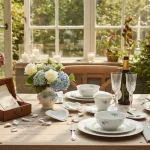 Illustration réaliste sur 20 ans de mariage : idées, symboles et conseils pour célébrer les noces de porcelaine